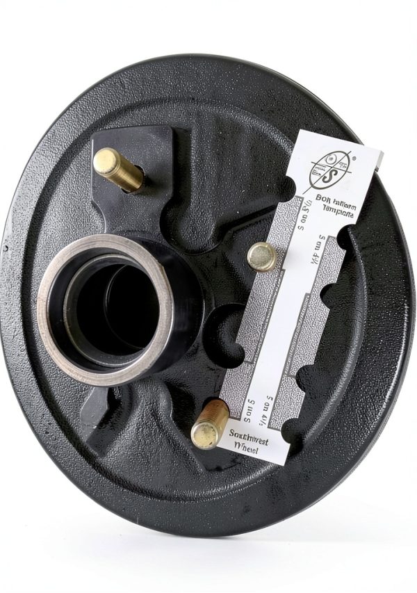Trailer Brake Kit Southwest Wheel 12V Painted-2