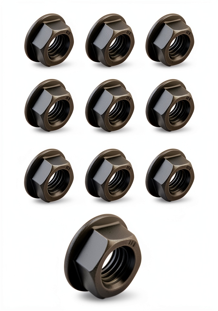 Chevrolet GM tray nut made of 10.9-grade high-strength carbon steel