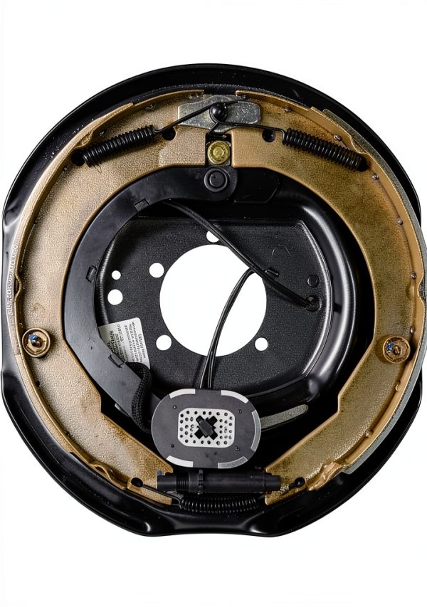 ECustomhitch 12inch Trailer Brake Plate Black-1