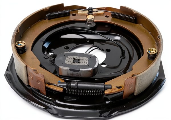 ECustomhitch 12inch Trailer Brake Plate Black-3