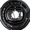 ECustomhitch 12inch Trailer Brake Plate Black-2