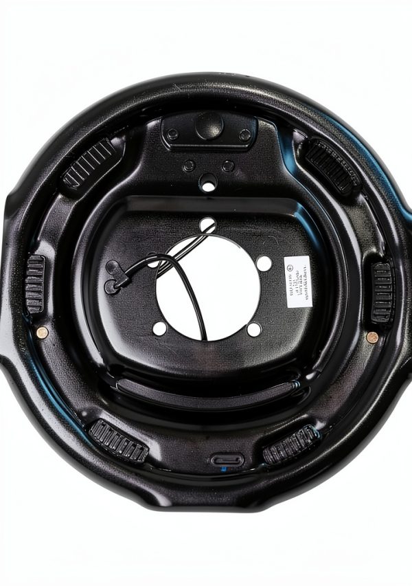 ECustomhitch 12inch Trailer Brake Plate Black-2
