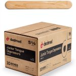 Dealmed 5.5" Junior Tongue Depressors – 1,000 Sterile Wood Sticks-0