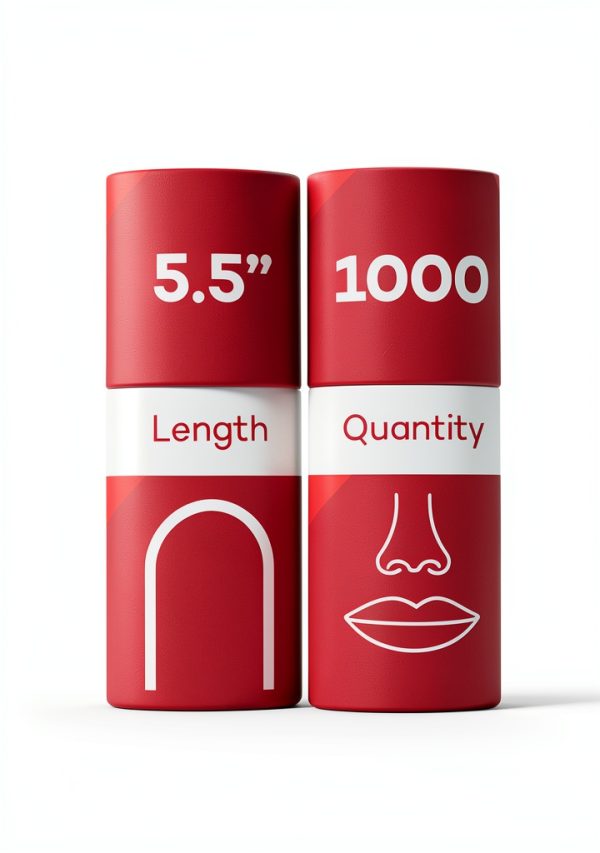 Dealmed 5.5" Junior Tongue Depressors – 1,000 Sterile Wood Sticks-1