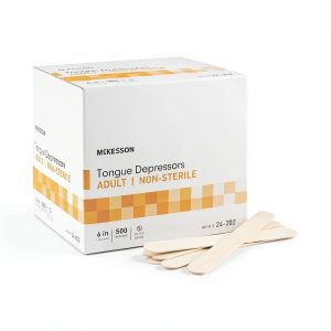 Tongue Depressor McKesson Wooden Adult 6in 5000 Count Non Sterile-0