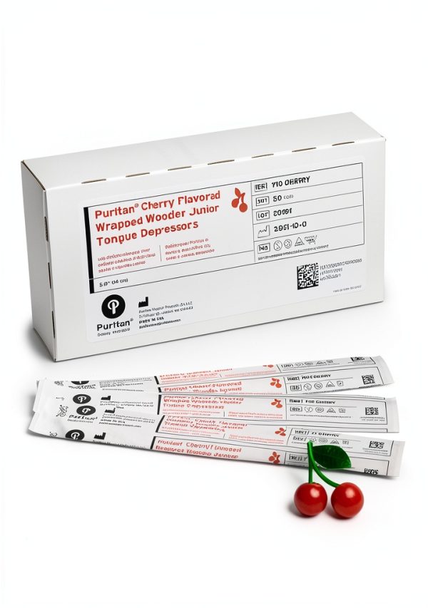 Cherry Flavored Tongue Depressors Super Duper 5.5" Wrapped 50 Pack-0