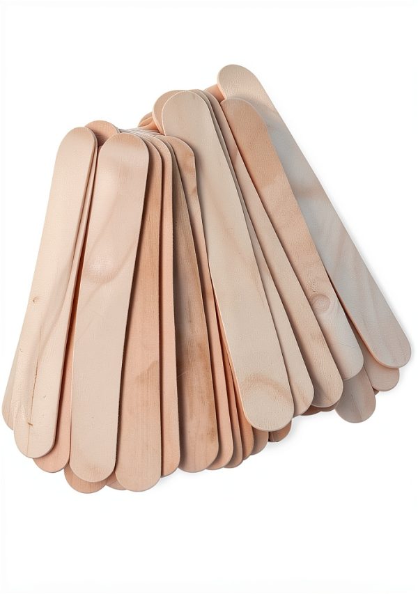 Box of 100 Sterile 6 inch Wooden Tongue Depressors by MedBlades-3
