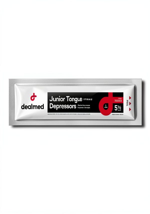 Dealmed 5.5" Junior Tongue Depressors – 1,000 Sterile Wood Sticks-5