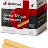 Dealmed 6 Inch Senior Tongue Depressors - 500 Wood Sticks for Medical-7