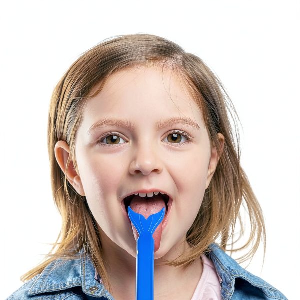 Whale Tail Plastic Tongue Depressor by FOMIYES Pediatric Speech Tool-2