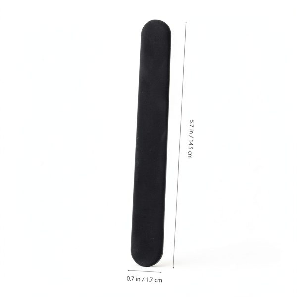 Plastic Tongue Depressors 25pcs Black Ergonomic by SOLUSTRE Medical-1