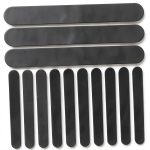 Plastic Tongue Depressors 25pcs Black Ergonomic by SOLUSTRE Medical-0