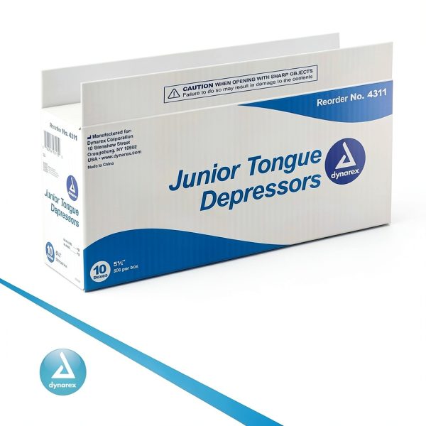 Tongue Depressor Dynarex 5½" Wood Sticks – Bulk 5000 Pack-6