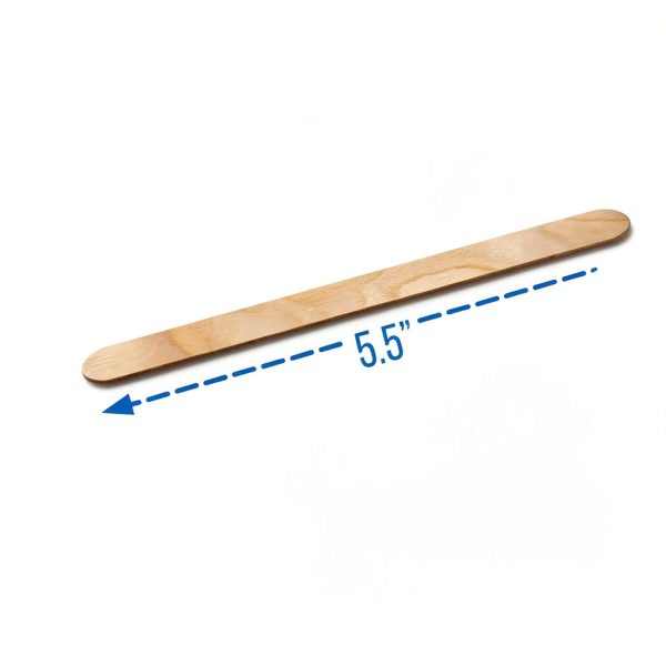 Tongue Depressor Dynarex 5½" Wood Sticks – Bulk 5000 Pack-1