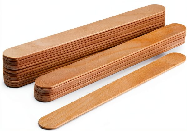 Tongue Depressors DUKAL 6" Sterile Wooden Pack of 100 Disposable-1