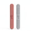 ezpz Sensory Tongue Depressors - All Ages (2 Pack in Blush/Pewter) - Silicone/Stainless Steel Tongue Depressor for Visibility Into The Mouth + Healthy Oral Care Routine-1