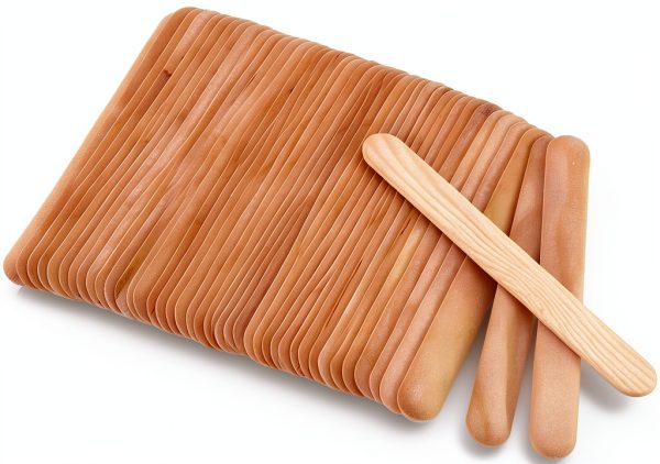 Tongue Depressors DUKAL 6" Sterile Wooden Pack of 100 Disposable-3