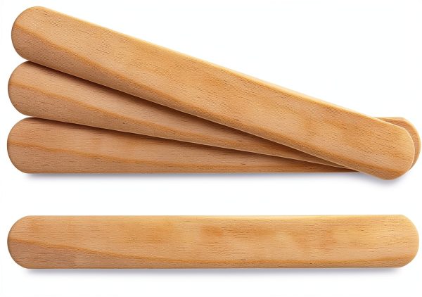 Tongue Depressors 6 inch Non Sterile Birch by P&P Surgical-0