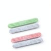 ezpz Sensory Tongue Depressors - All Ages (2 Pack in Blush/Pewter) - Silicone/Stainless Steel Tongue Depressor for Visibility Into The Mouth + Healthy Oral Care Routine-6